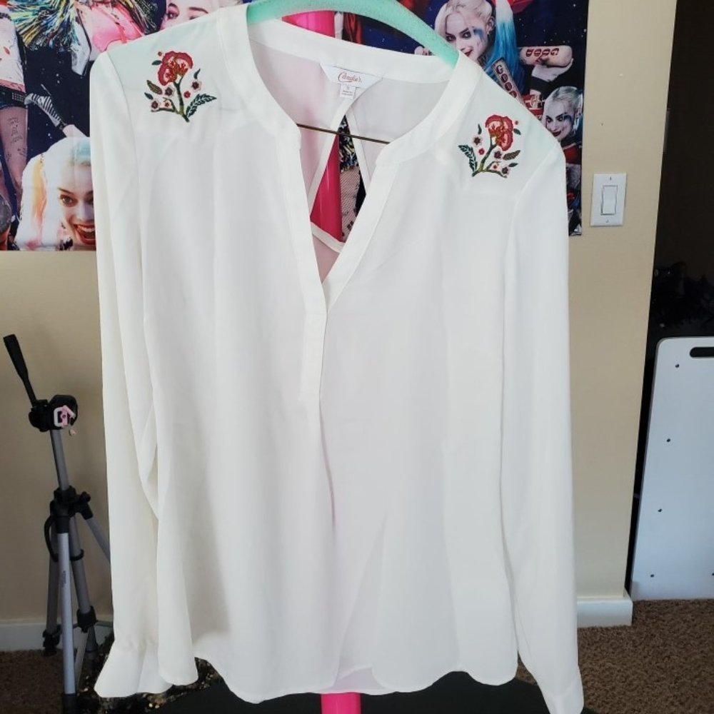 Never worn Candie's Blouse